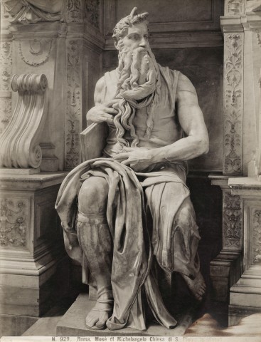 Anonimo — Roma. Mosè di Michelangelo Chiesa di S. Pietro in Vincoli — insieme